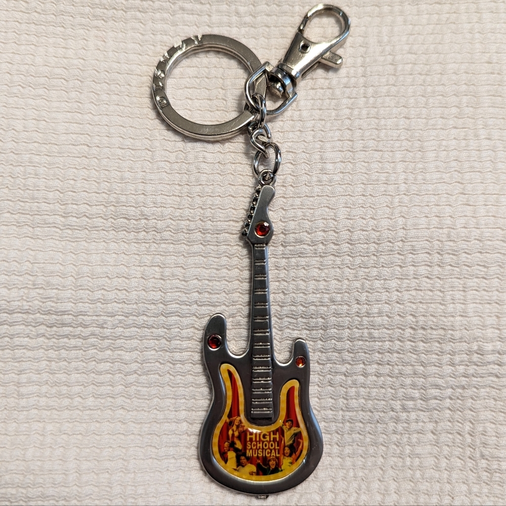 High School Musical Guitar Keychain